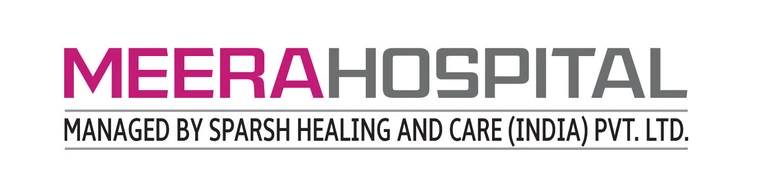 Meera Hospital logo — managed by Sparsh Healing and Care (India) Pvt. Ltd.